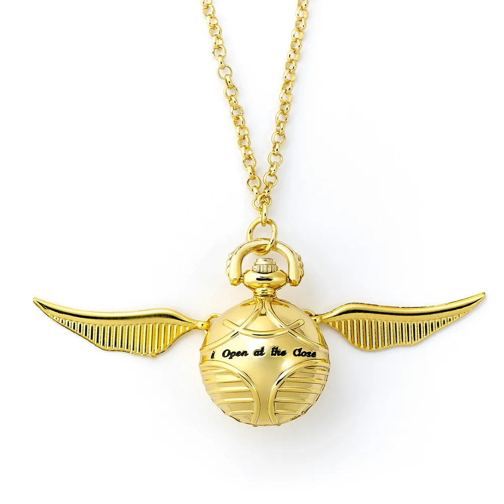 Collier montre mouchard d'or Harry Potter Image 1