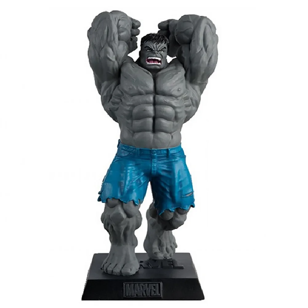 Eaglemoss Marvel Grey Hulk Deluxe Figurine 15 cm Image 1