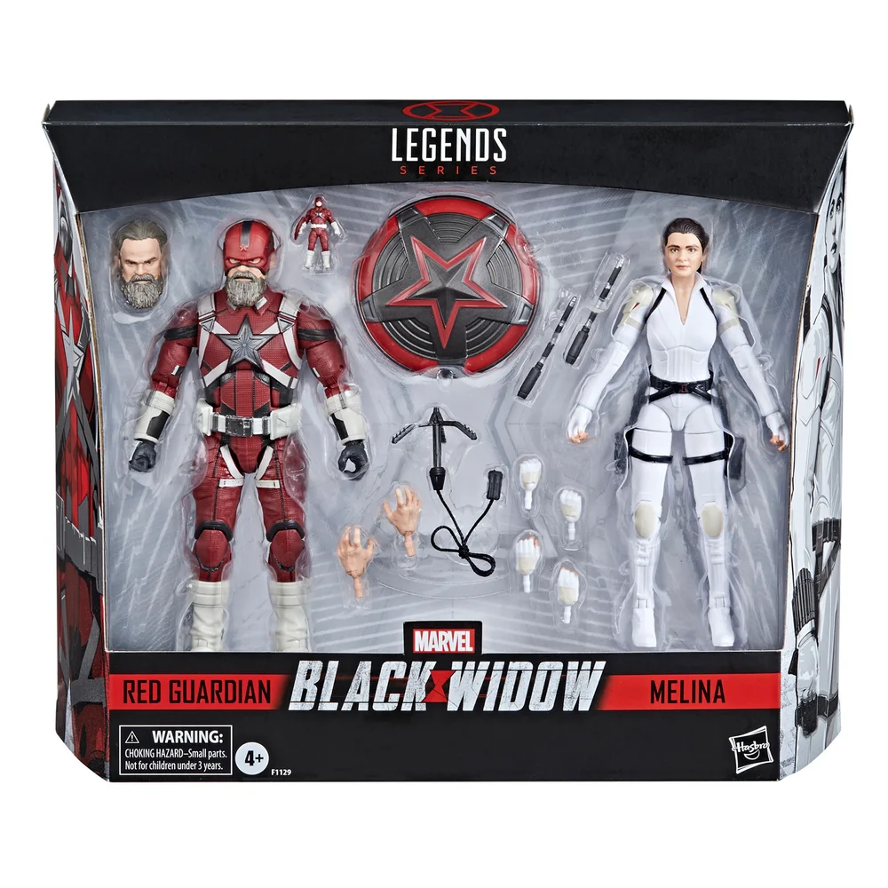 Hasbro Marvel Legends Series Red Guardian & Melina Vostkoff Pack de 2 Image 1