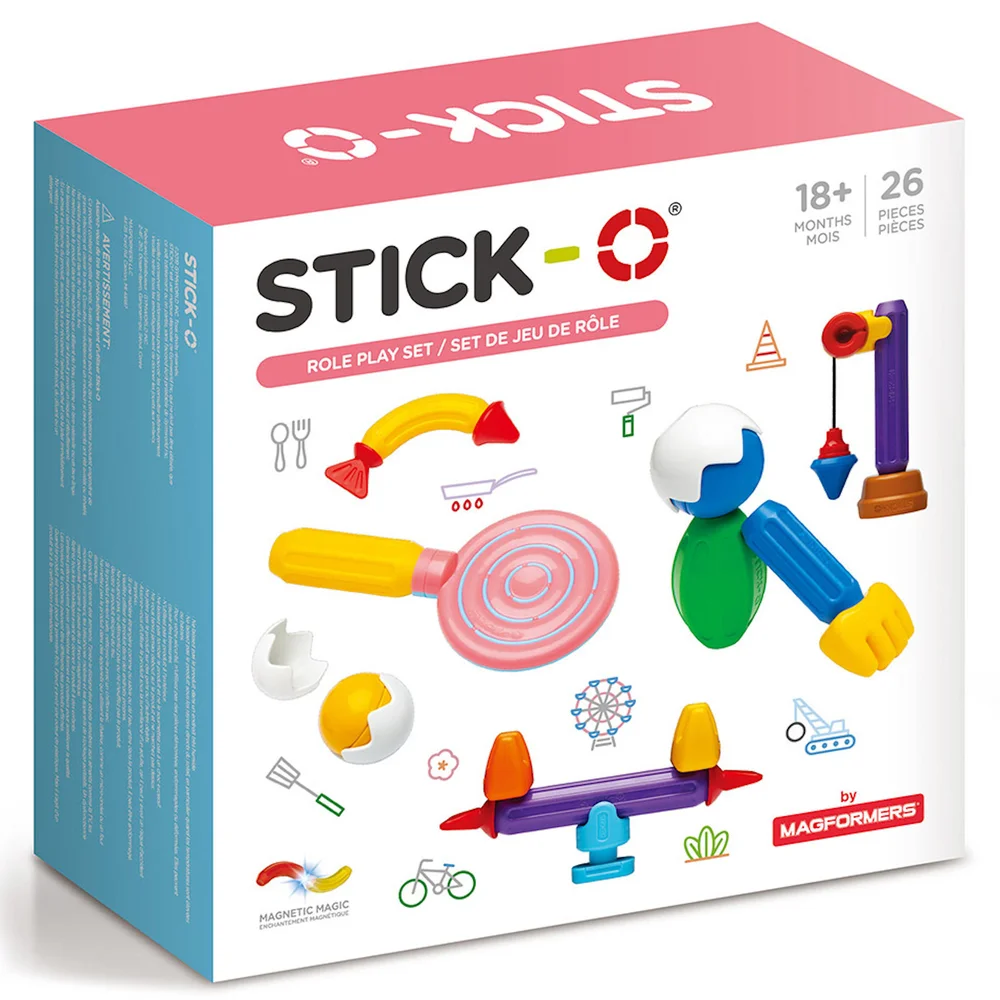 Stick-O - Jeu de rôle magnétique (26 pièces) Image 1
