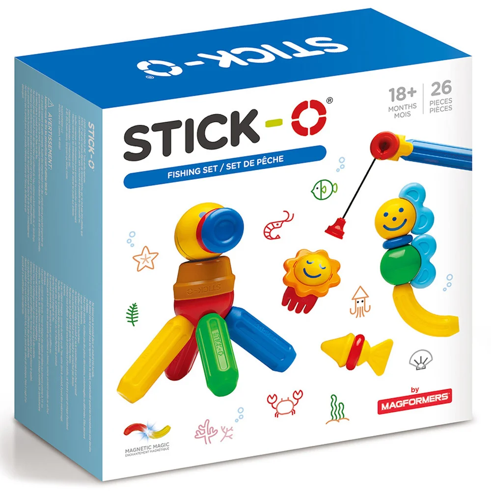 Stick-O - Pêche Jeu magnétique (26 pièces) Image 1