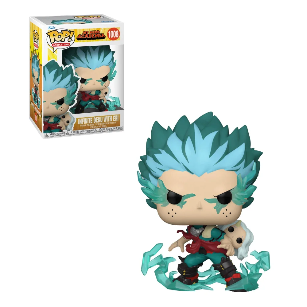 Figurine Funko Pop! Vinyl My Hero Academia Infinite Deku avec Erin Image 1