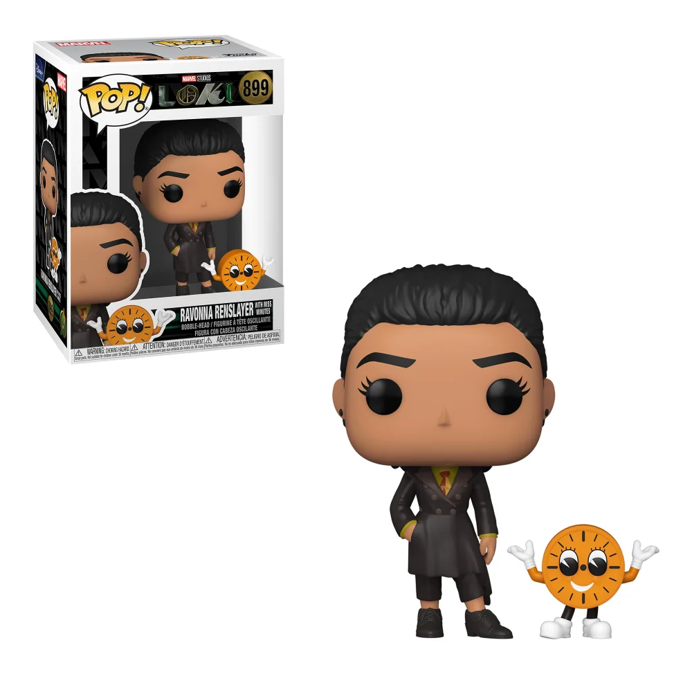 Funko Pop! Ravonna Renslayer avec Miss Minutes - Marvel Loki Image 1