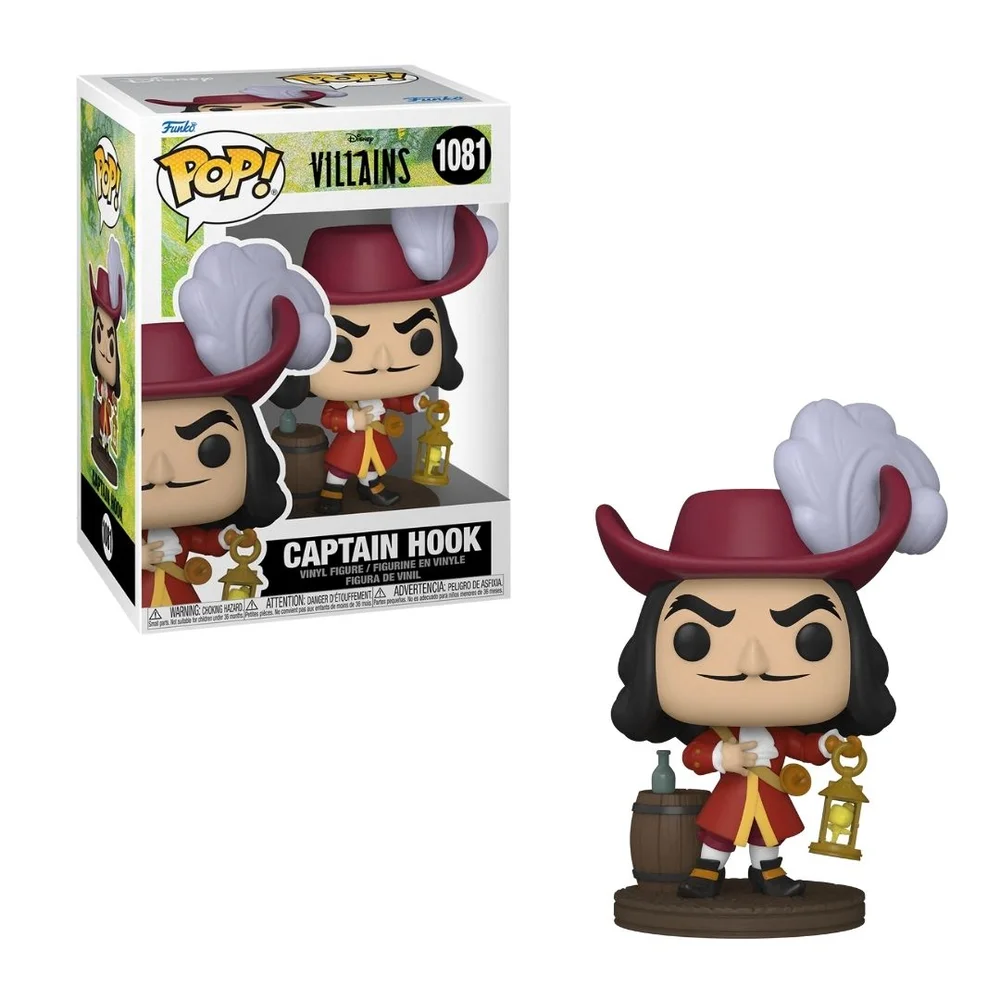 Figurine Pop! Capitaine Crochet - Disney Villains Image 1