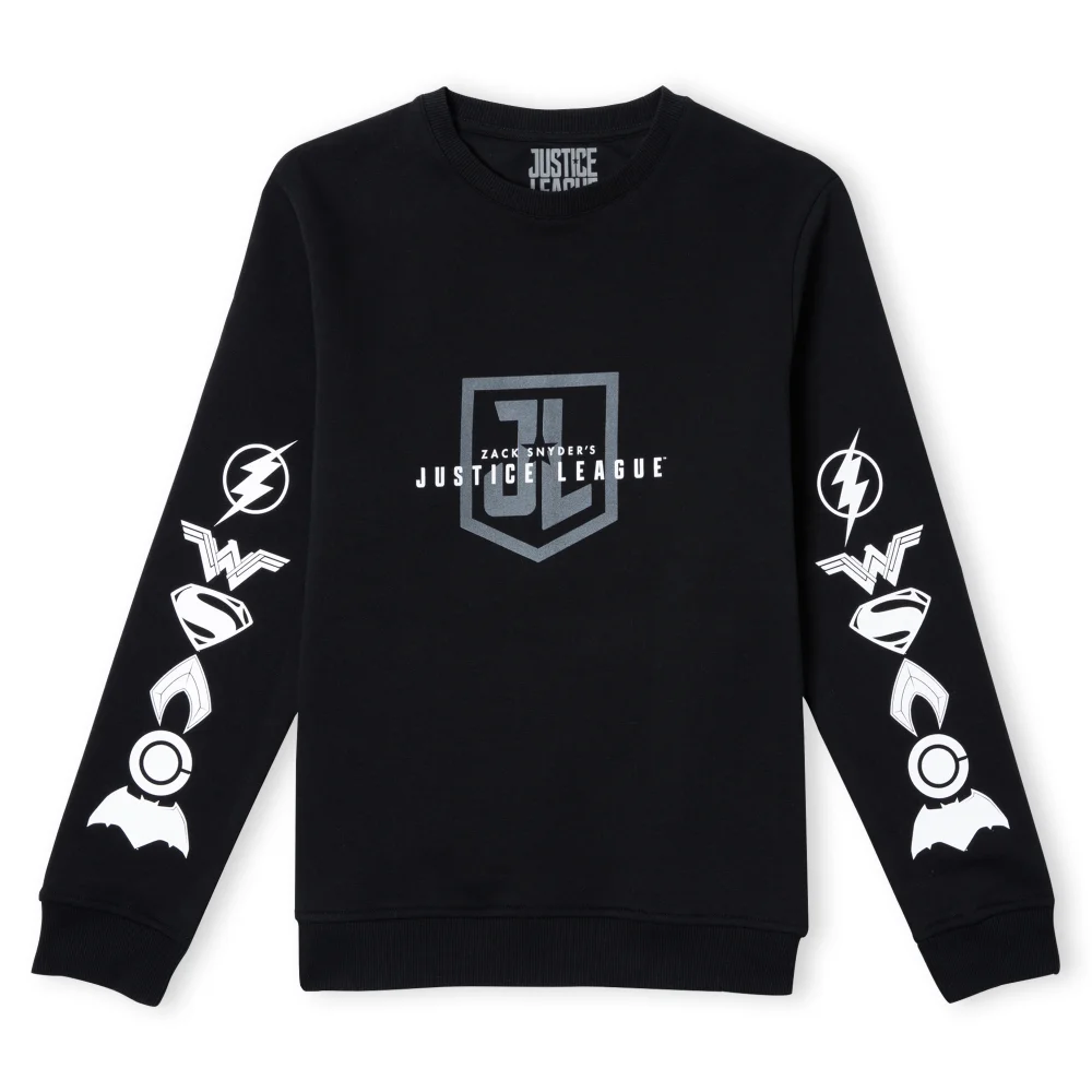 Justice League Zack Snyders JL Unisex Sweatshirt - Black - S Image 1