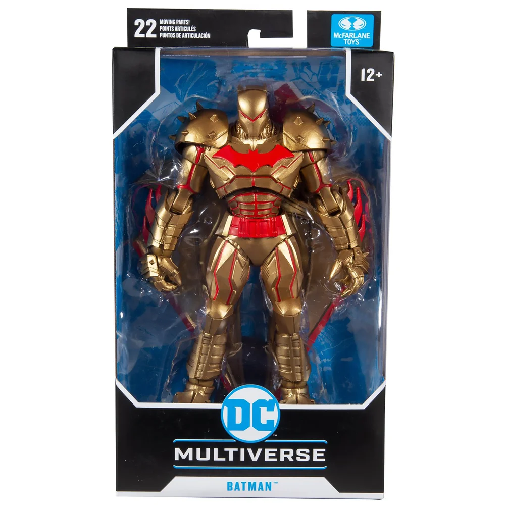 McFarlane DC Multiverse 18 cm - Figurine articulée Hellbat Lunar Édition New Year Image 1