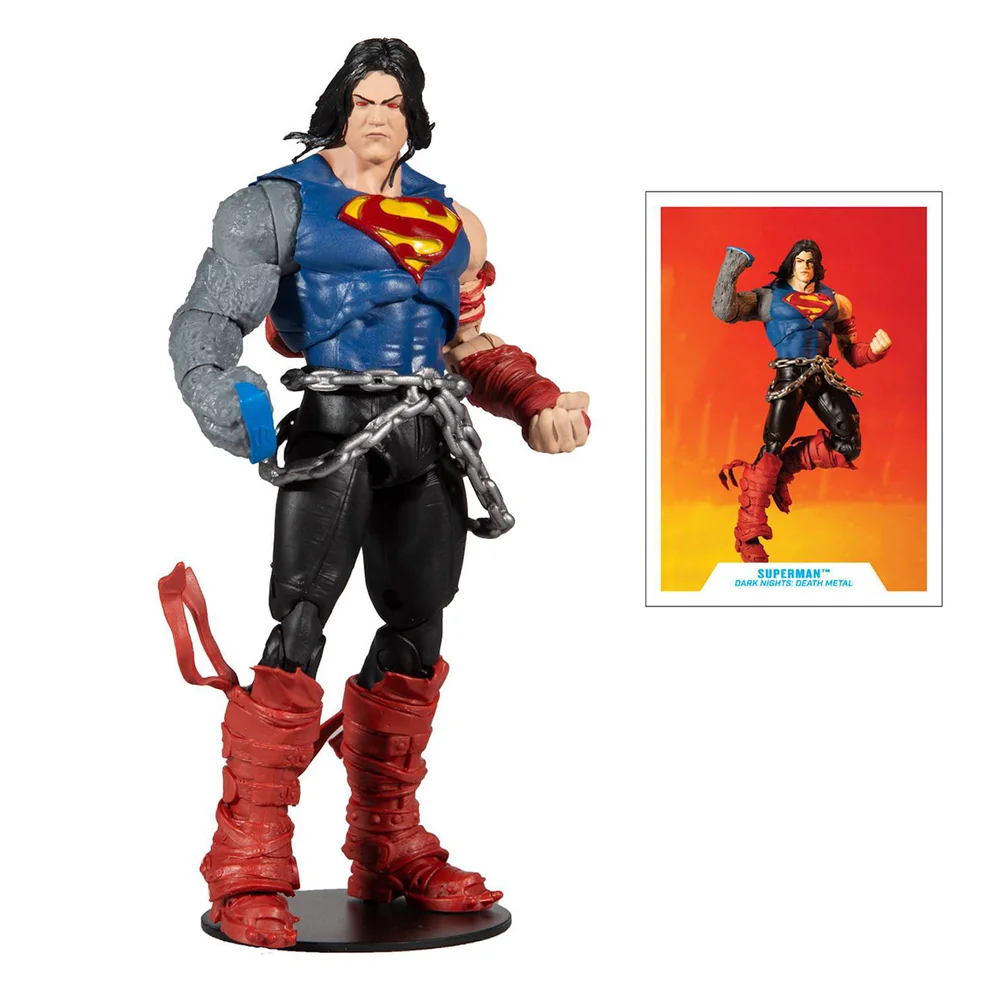McFarlane DC Build-A-Figure Wv4 - Death Metal - Figurine articulée Superman Image 1