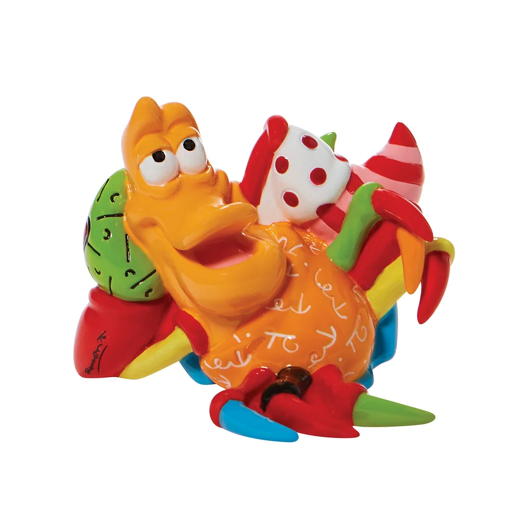 Disney Collection Britto Mini Figurine Sebastian Image 1