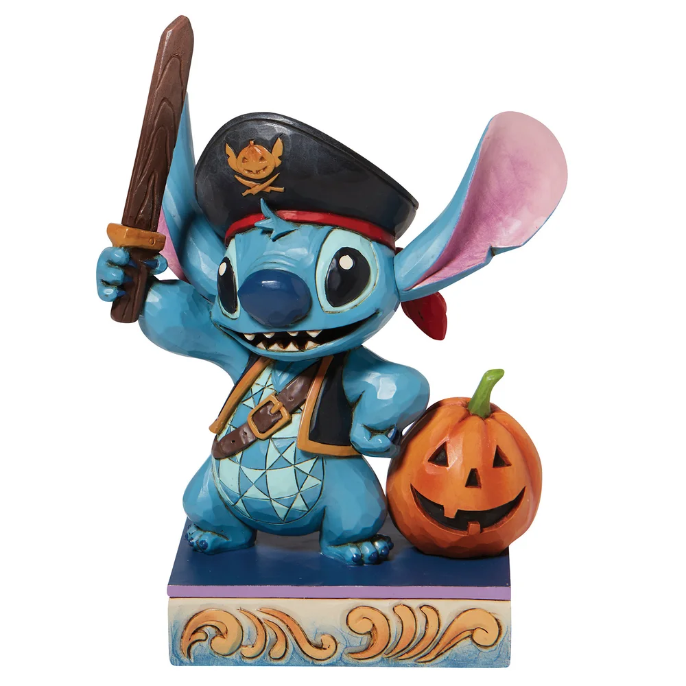 Disney Traditions Figurine Stitch en pirate Image 1