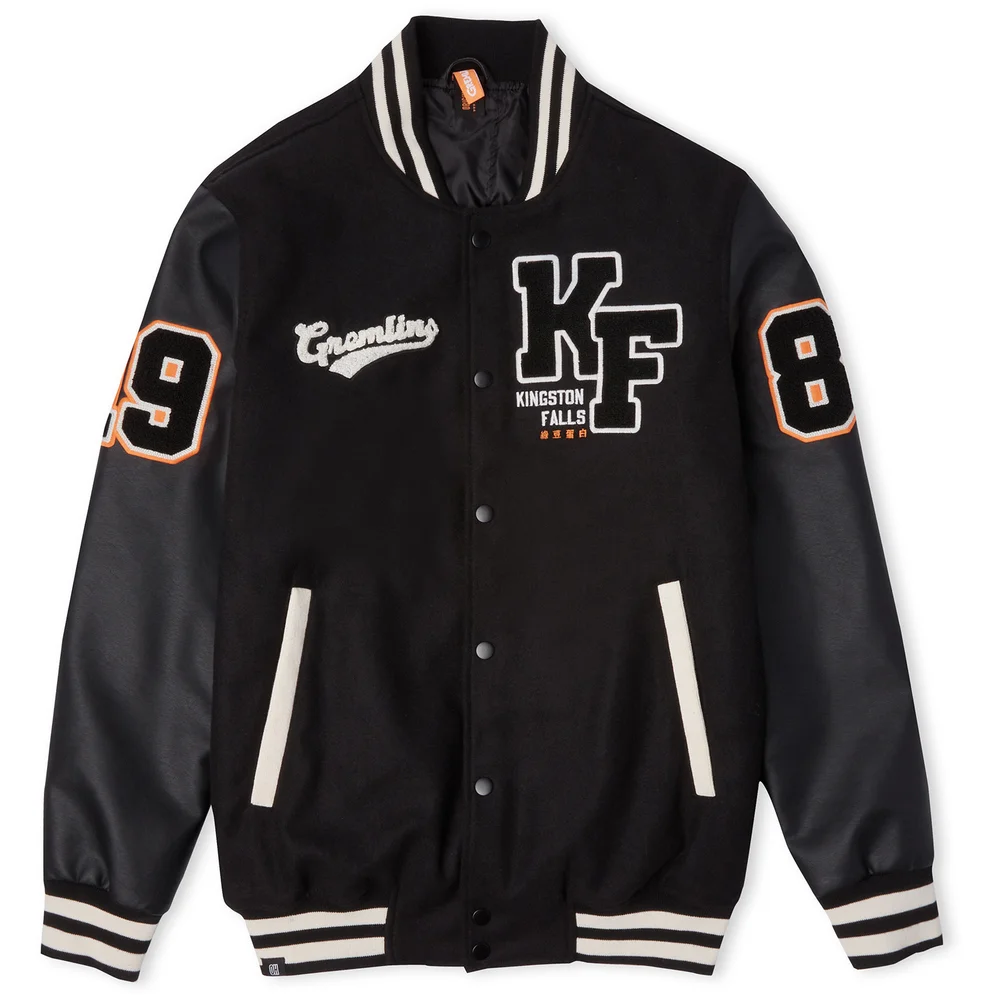 Original Hero x Gremlins Varsity Jacket - Black - M Image 1