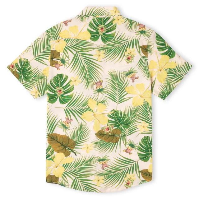 Pokémon Exeggutor Tropical Print Shirt - Cream