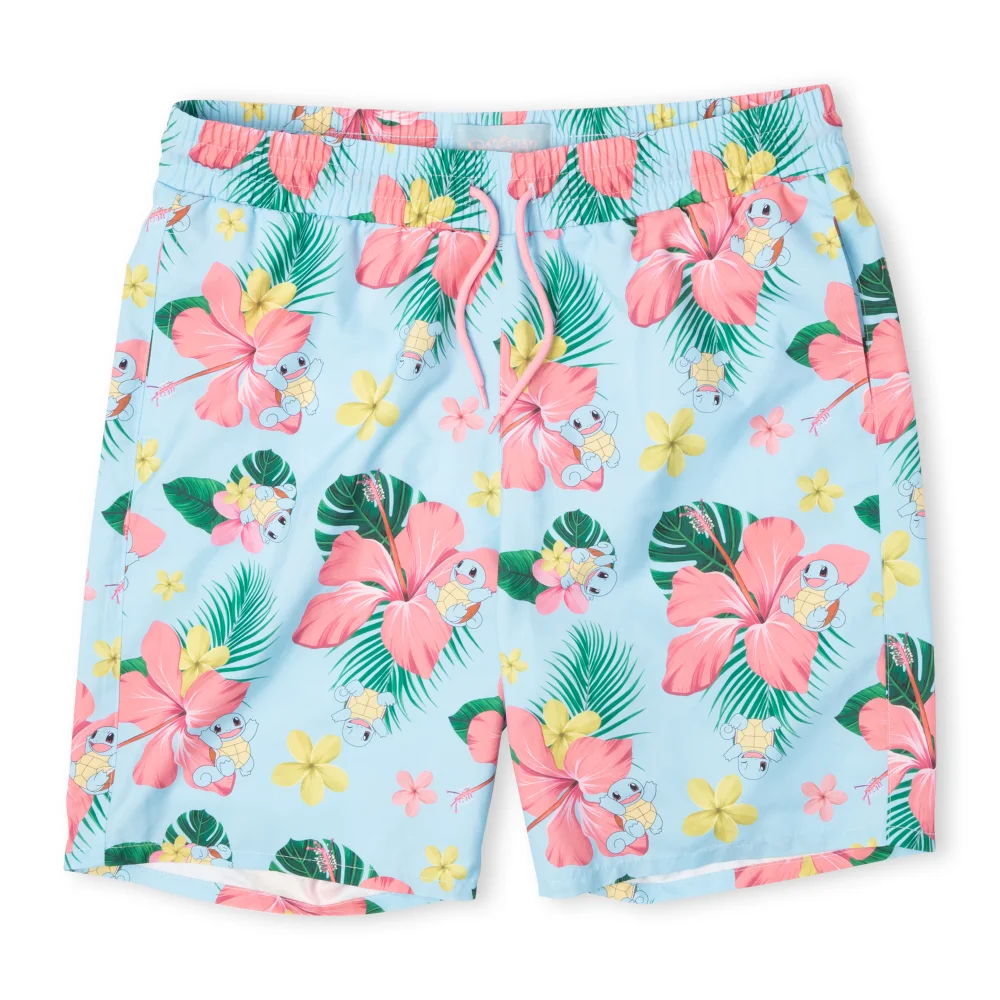 Pokémon Squirtle Swim Shorts - Blue - L Image 1