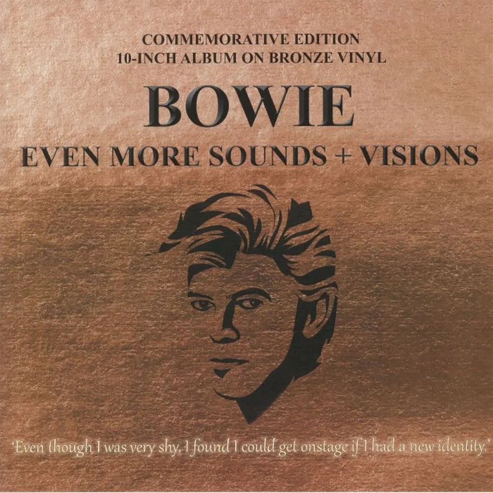 David Bowie - Even More Sounds + Visions (Vinyle Bronze) 25 cm. Image 1