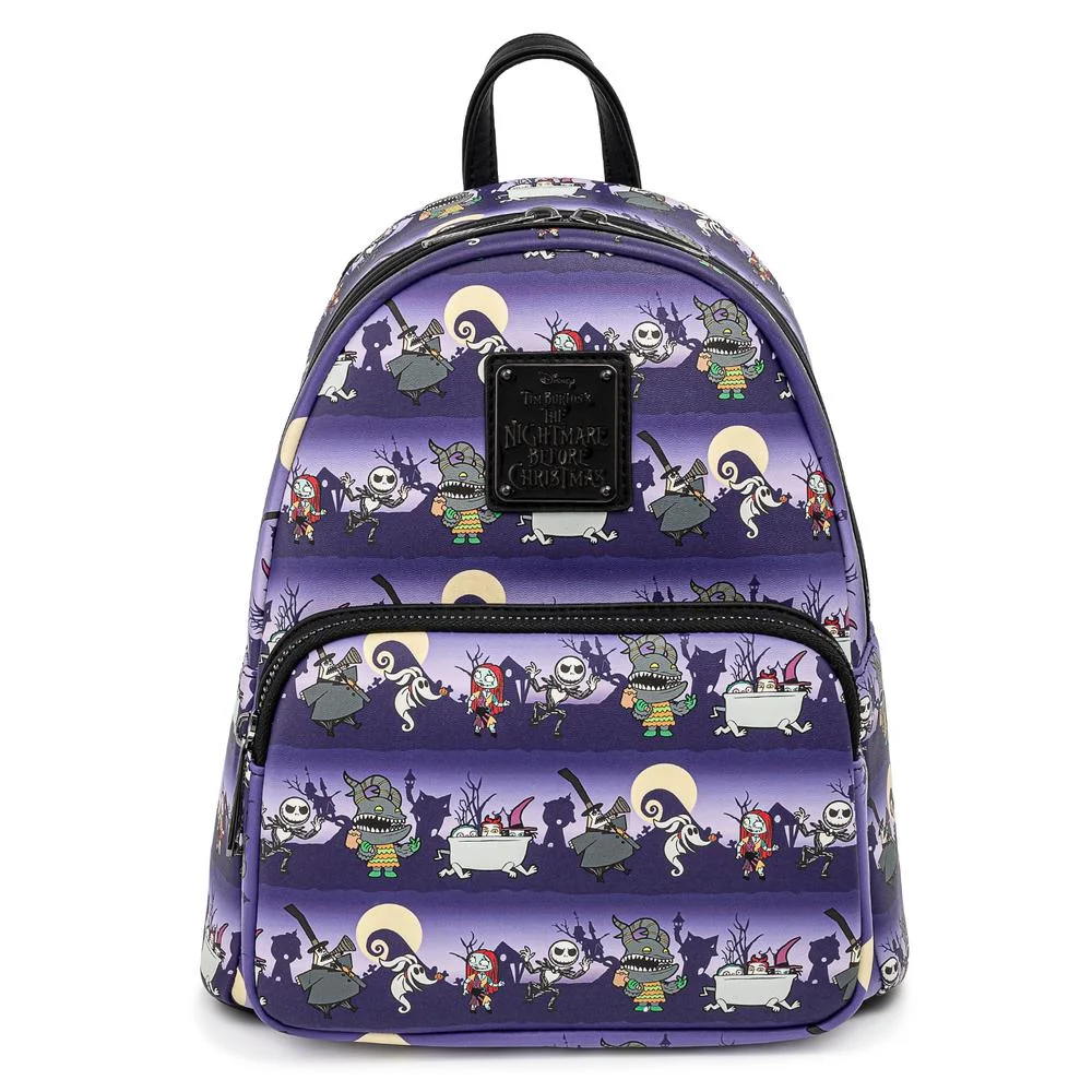 Loungefly Disney Nbc Halloween Line Mini Backpack Image 1