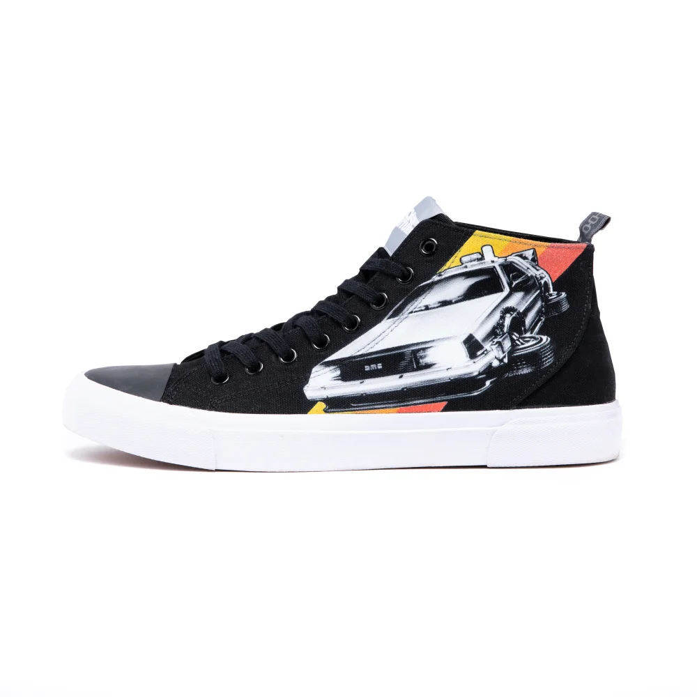 Akedo x Retour Vers le Futur Black Adulte Signature Coupe Haute - UK10 / EU44.5 Image 1