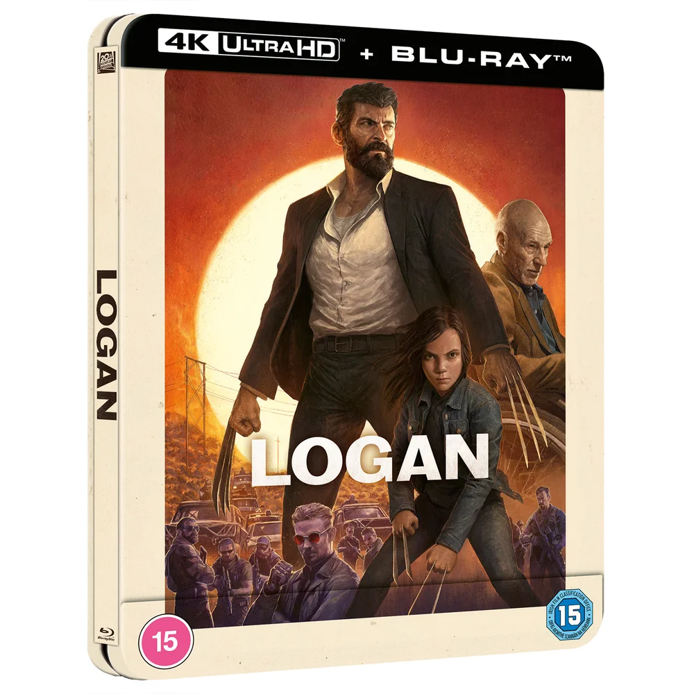 Logan - Steelbook Lenticulaire 4K Ultra HD (Blu-Ray inclus) - Exclusivité Zavvi Image 1