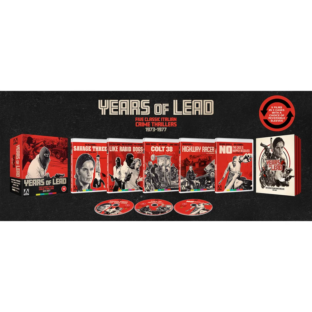 Years of Lead : Cinq thrillers italiens classiques 1973-1977 - Édition limitée Image 1