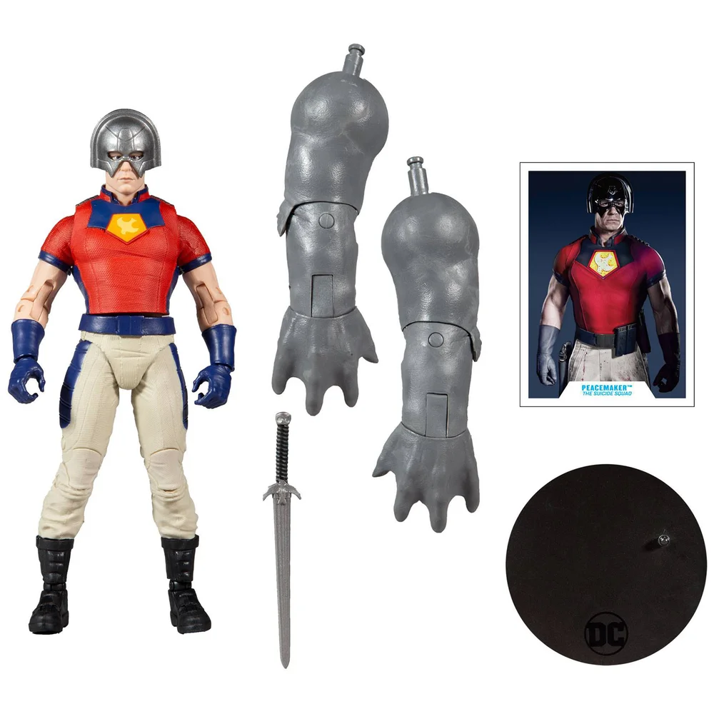 McFarlane DC Comics Suicide Squad Movie 7" Build-A-Figure - Peace Maker Image 1