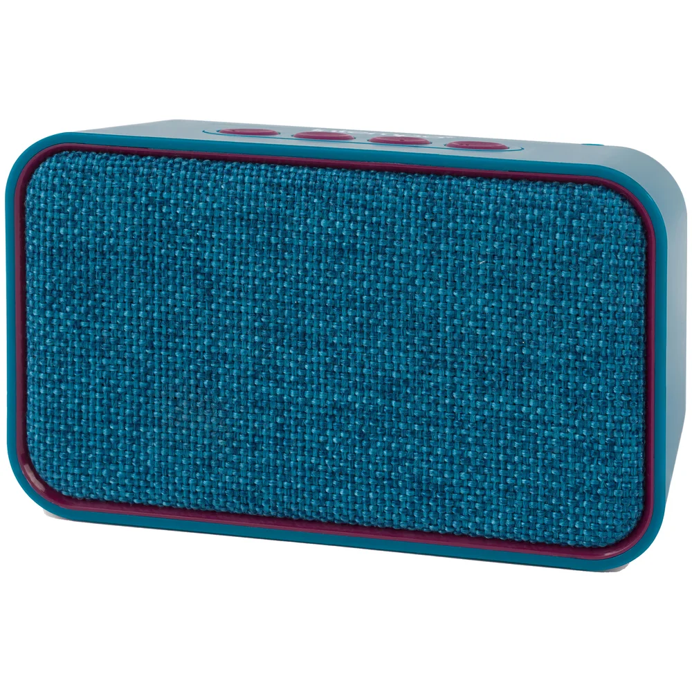 Encore Wds 58 Bt Fabric Speaker Teal Image 1