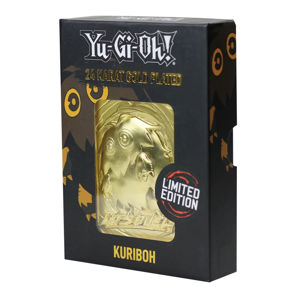 Plaqué or 24K Yu-Gi-Oh ! Carte Kuriboh Image 1
