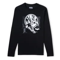 Batman Action Unisex Long Sleeve T-Shirt - Black - undefined undefined