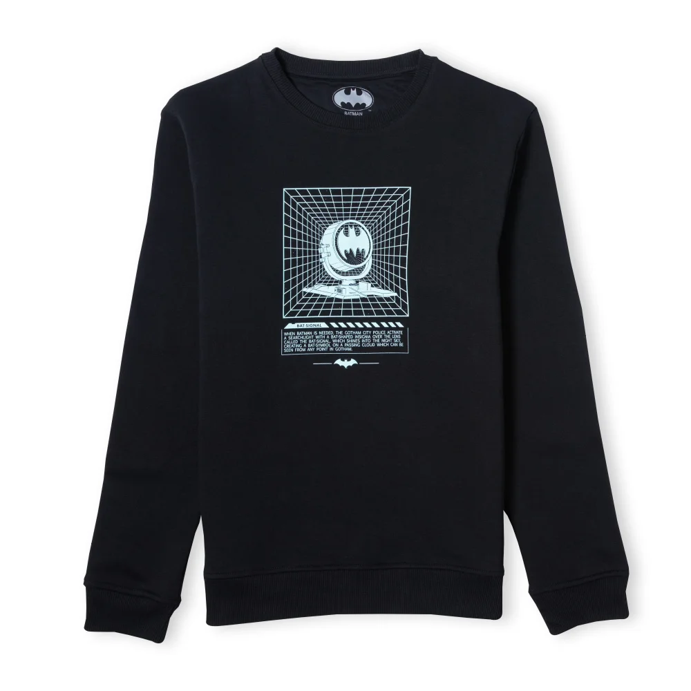 Batman Batsignal Unisex Sweatshirt - Black - S Image 1