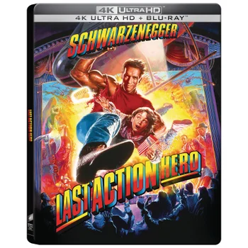 Last Action Hero - Steelbook 4K Ultra HD en Exclusivité Zavvi (Blu-ray 2D inclus)