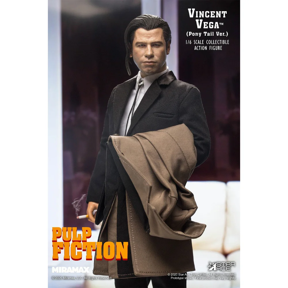 Star Ace Pulp Fiction My Favourite Movie Figurine articulée échelle 1/6 Vincent Vega 2.0 (Pony Tail) 30 cm Image 1