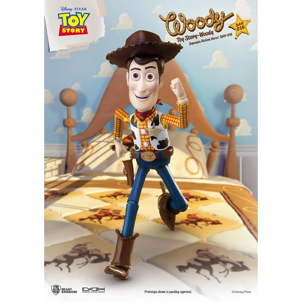 Beast Kingdom Toy Story Dynamic 8ction Figurine de héros - Woody Image 1