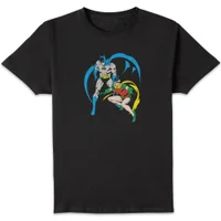 DC Batman & Robin Men's T-Shirt - Black - undefined undefined