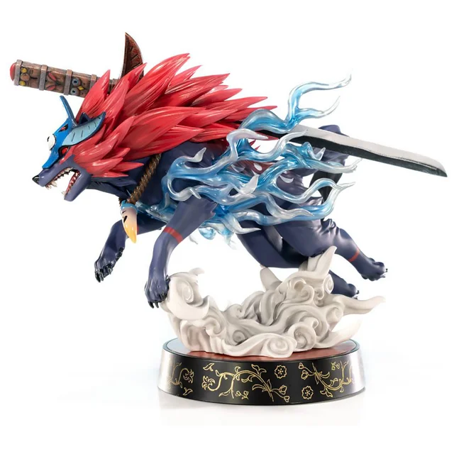 First 4 Figures Okami Oki Wolf Form Statuette PVC 21 cm