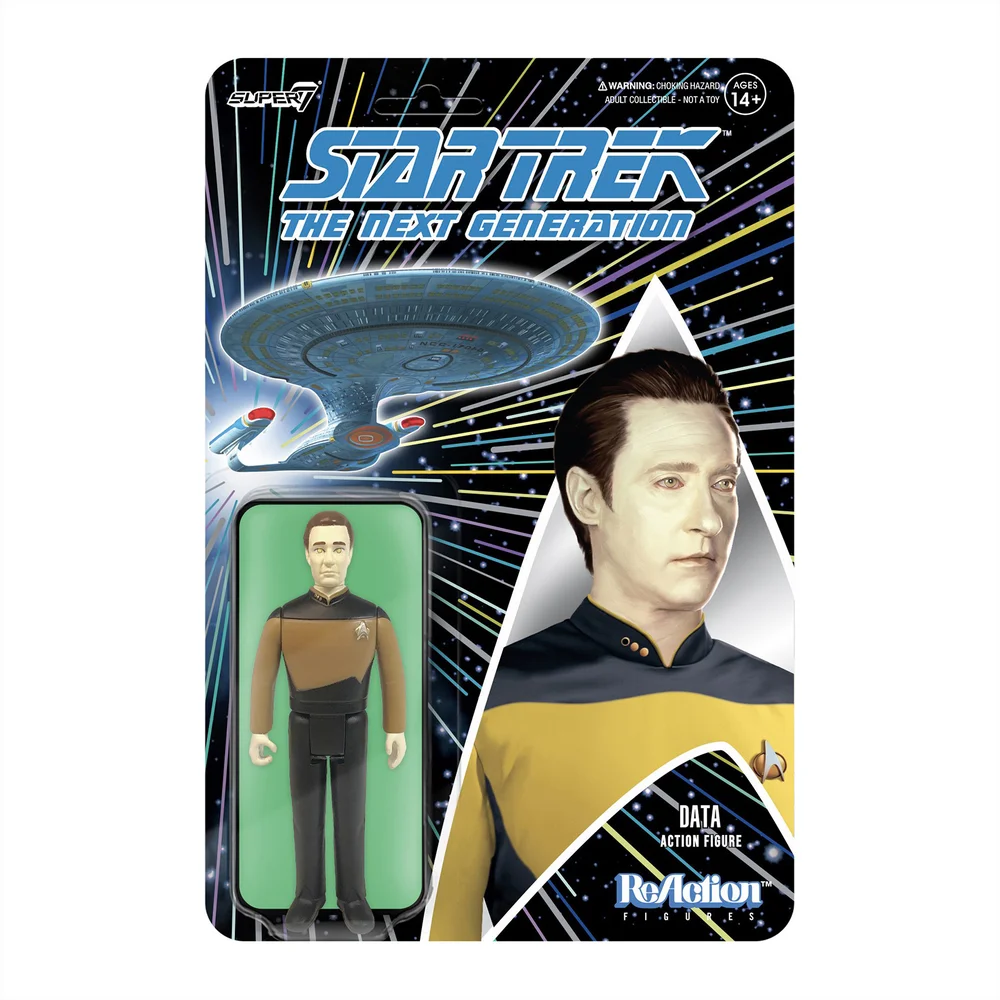 Super7 Star Trek : La Nouvelle Génération Figurine articulée - Data Image 1