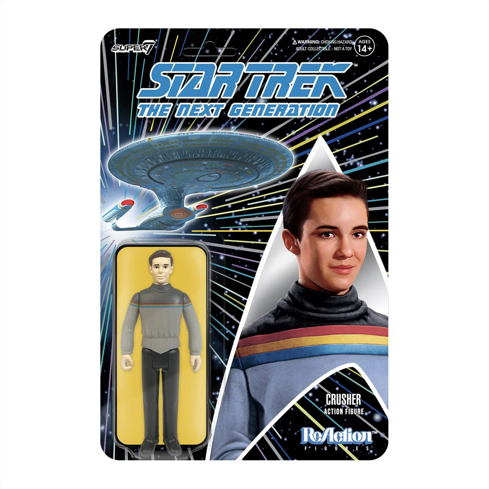 Super7 Star Trek : La Nouvelle Génération Figurine articulée - Wesley Crusher Image 1