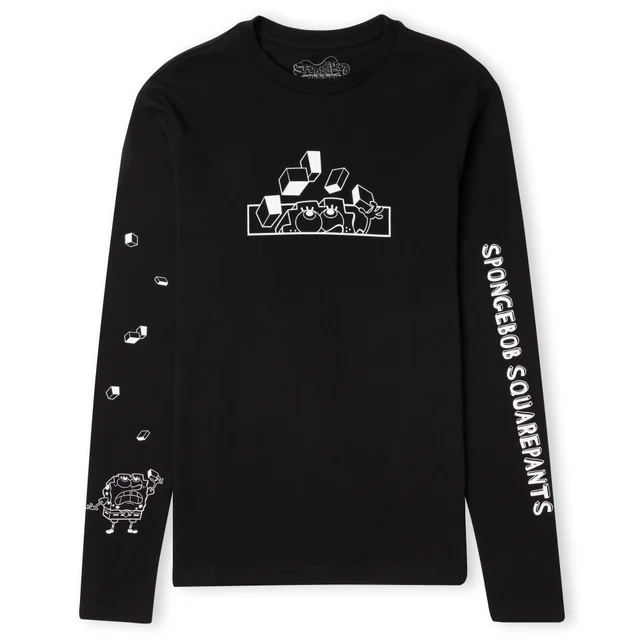 Bob l'Éponge - Loosing My Head - T-Shirt Manches Longues Unisexe - Noir