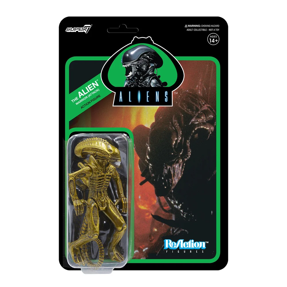 Super7 Aliens Figurine articulée - Guerrier (Attaque) Image 1