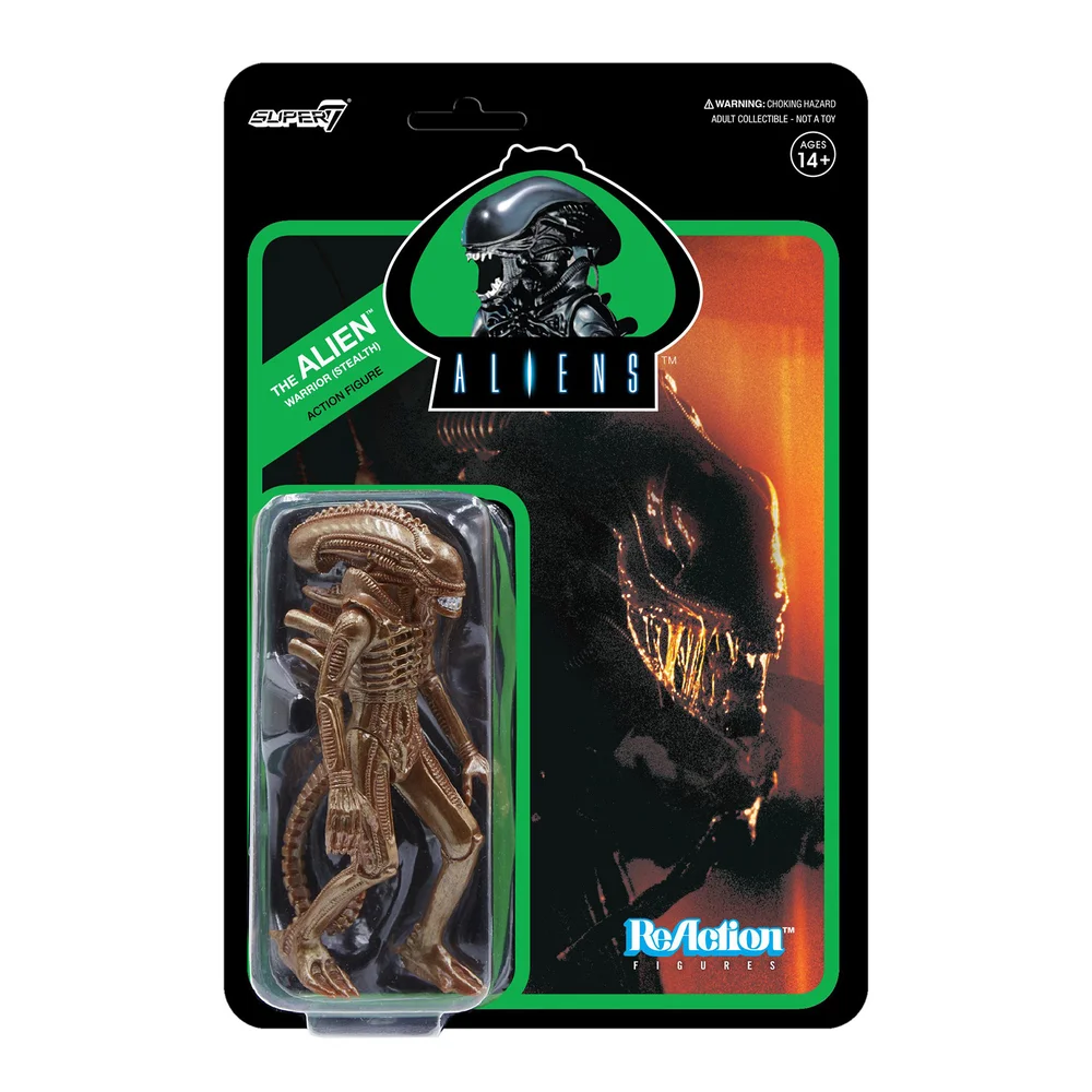 Super7 Aliens Figurine articulée - Guerrier (furtif) Image 1