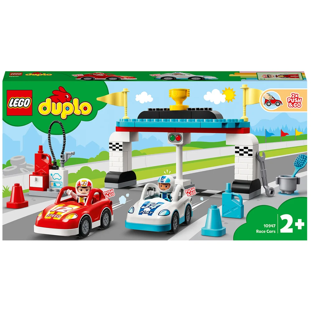 LEGO DUPLO Les voitures de course pour les tout-petits (10947) Image 1