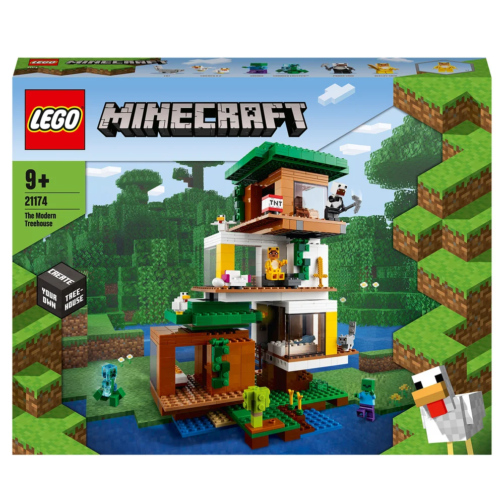 LEGO Minecraft La cabane moderne dans l'arbre (21174) Image 1
