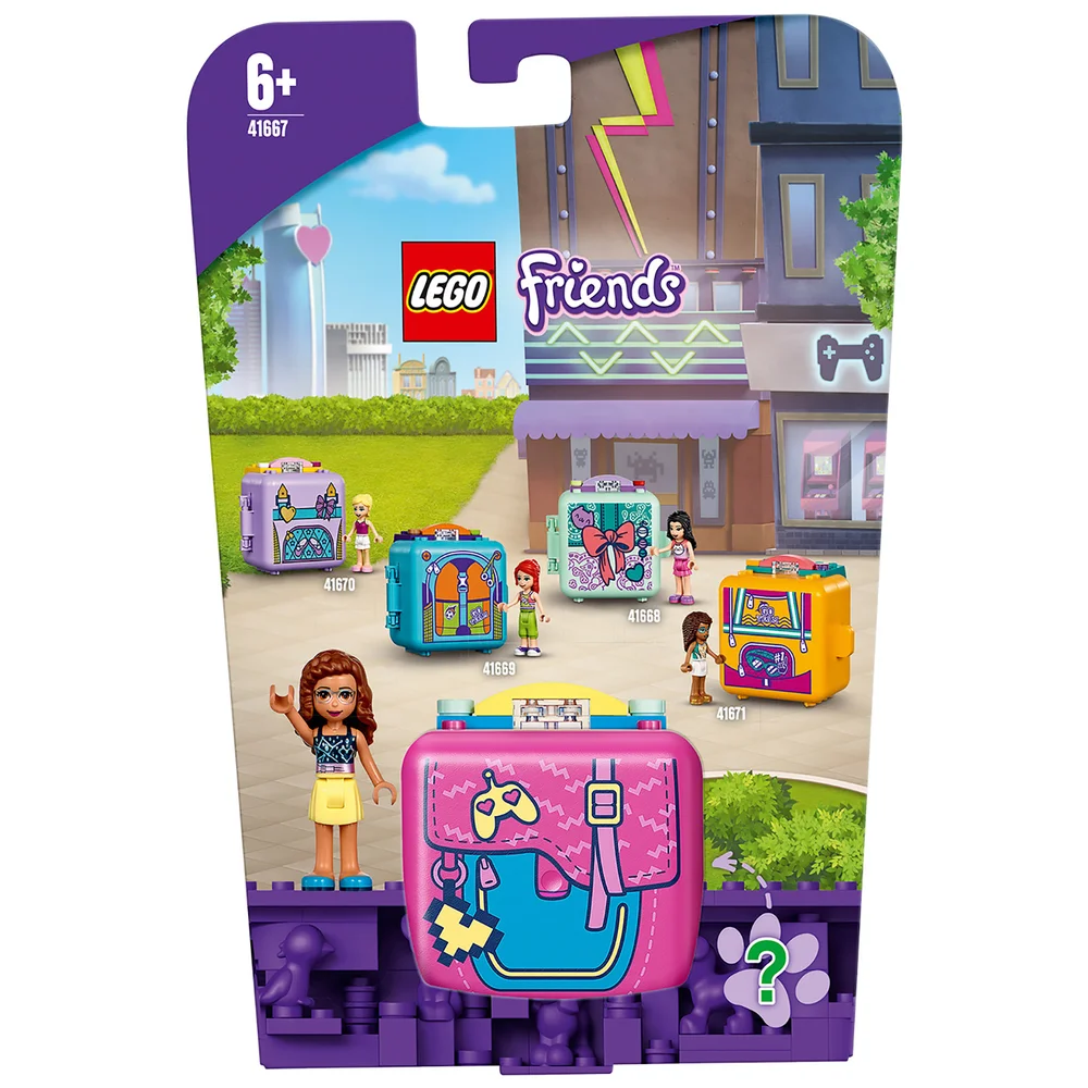 LEGO Friends: Le cube de jeu d’Olivia – jeu de voyage(41667) Image 1