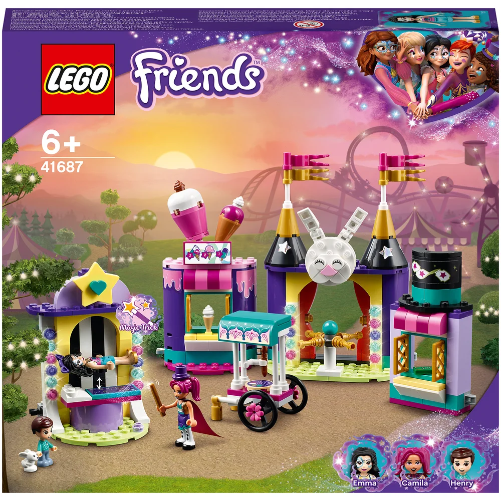 LEGO Friends: Les stands de la fête foraine magique, mini-poupées(41687) Image 1