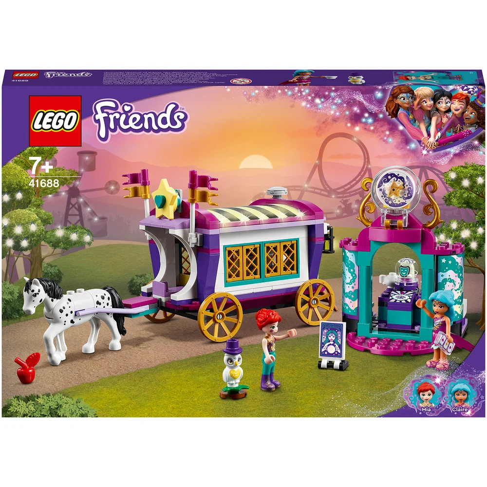 LEGO Friends: La roulotte magique avec cheval et mini-poupée(41688) Image 1