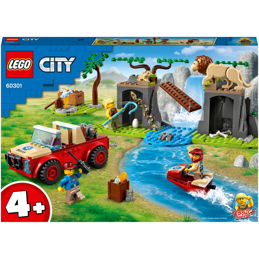 LEGO City Wildlife Rescue Off-Roader Toy (60301) Image 1