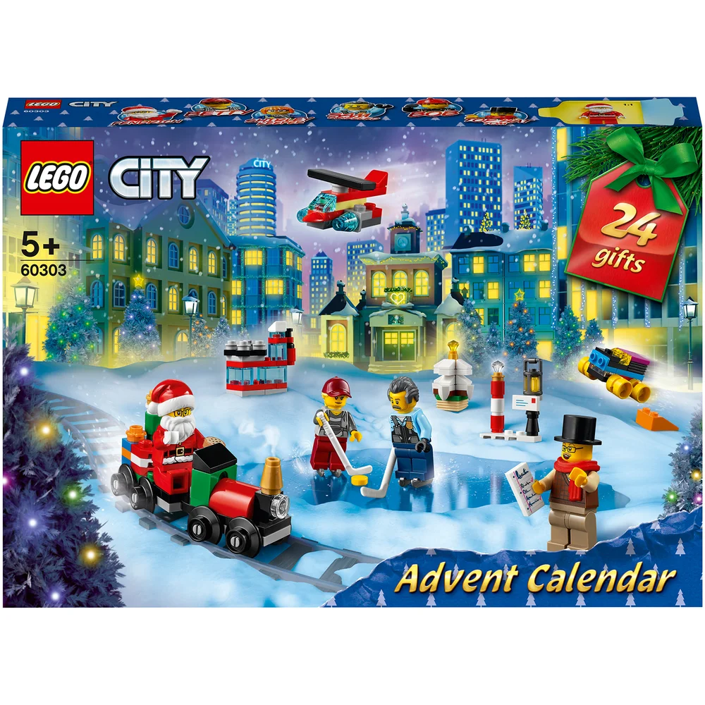 LEGO City: Advent Calendar 2021 Christmas Toy Gift Set (60303) Image 1