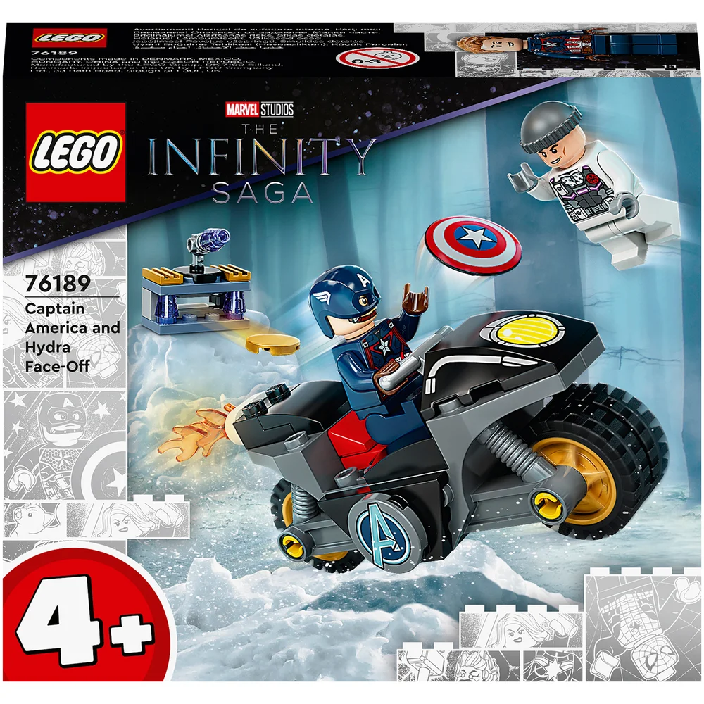 LEGO Marvel L’affrontement entre Captain America et Hydra (76189) Image 1