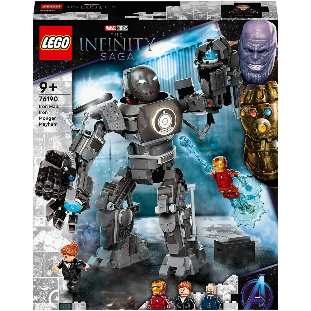 LEGO® Marvel Iron Man : la destruction d’Iron Monger (76190) Image 1