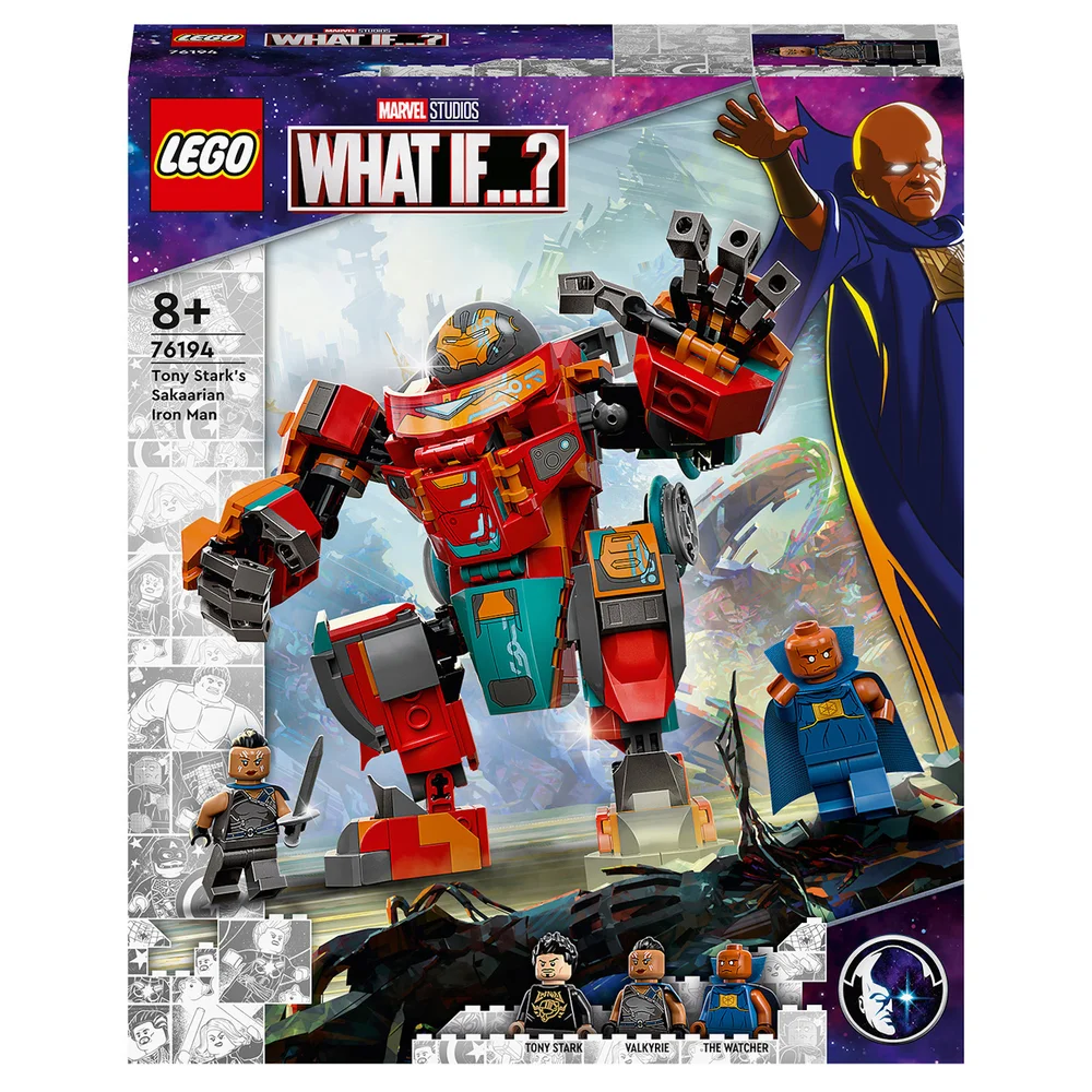 LEGO Marvel Tony Starks Sakaarian Iron Man Set (76194) Image 1