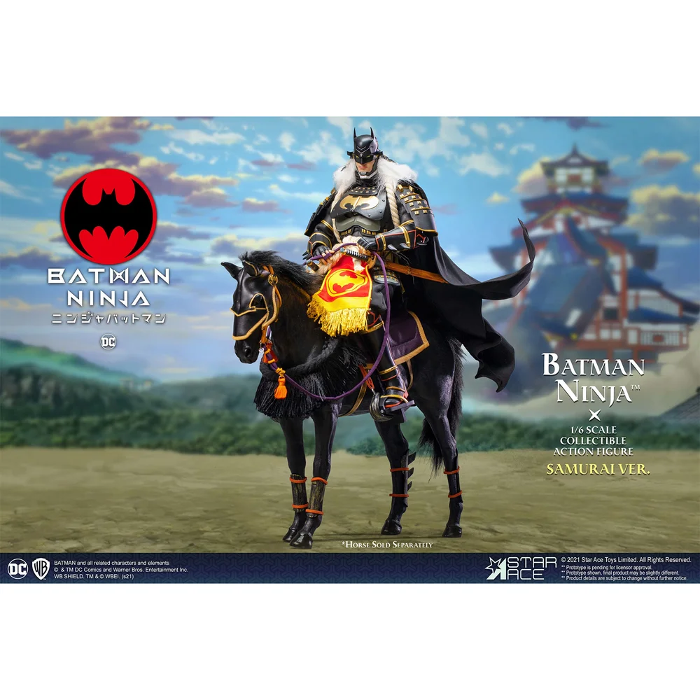 Star Ace Batman Ninja My Favourite Movie 1/6 Scale Collectible Action Figure - Batman (Samurai Version) With Horse Image 1
