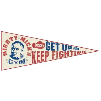 Rocky - Fanion salle de gym Mighty Mick