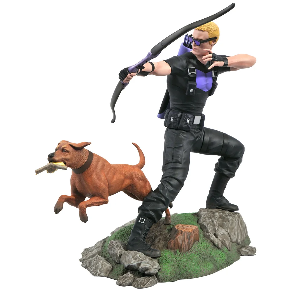 Diamond Select Marvel Gallery Figurine PVC - Comic Hawkeye Image 1