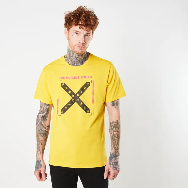 Suicide Squad Task Force X Target Unisex T-Shirt - Yellow